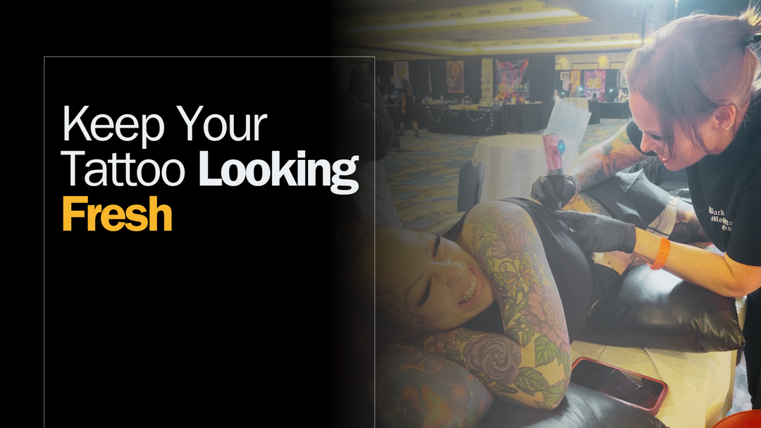 A tattoo artist working on a client's arm, showcasing the precision and skill required in selecting the right artist for tattooing.