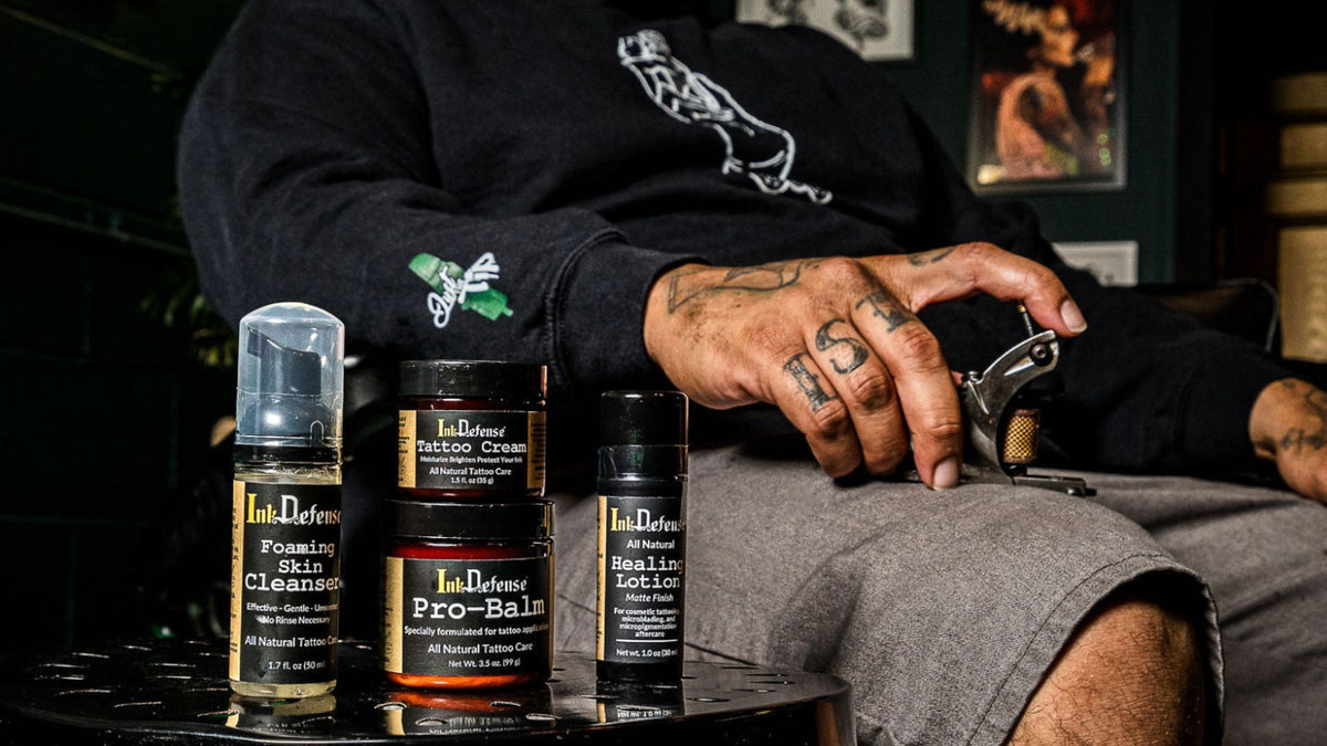 Natural Tattoo Aftercare | Ink Defense Tattoo Care