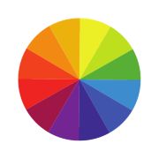 Color wheel for tattoos